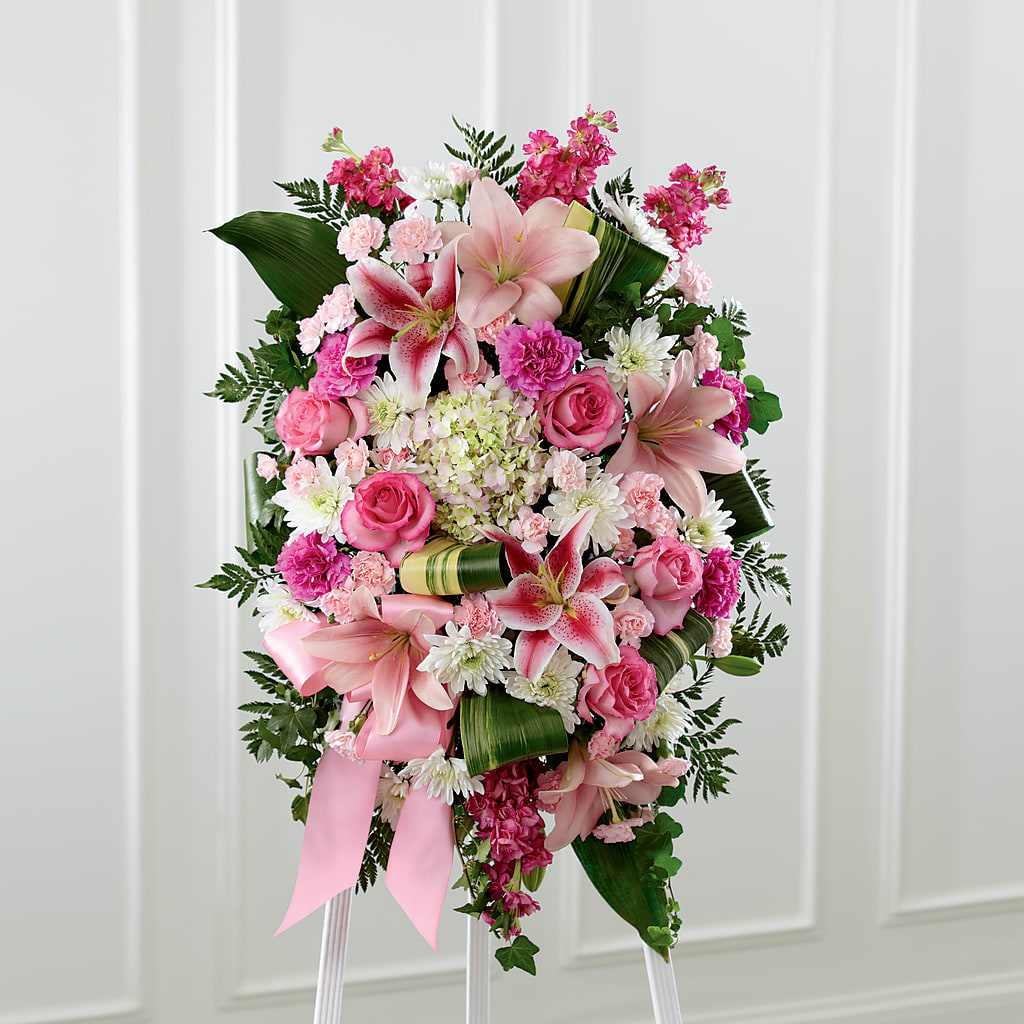 Comforting Standing Spray – Occasions Of Love, Huntersville NC