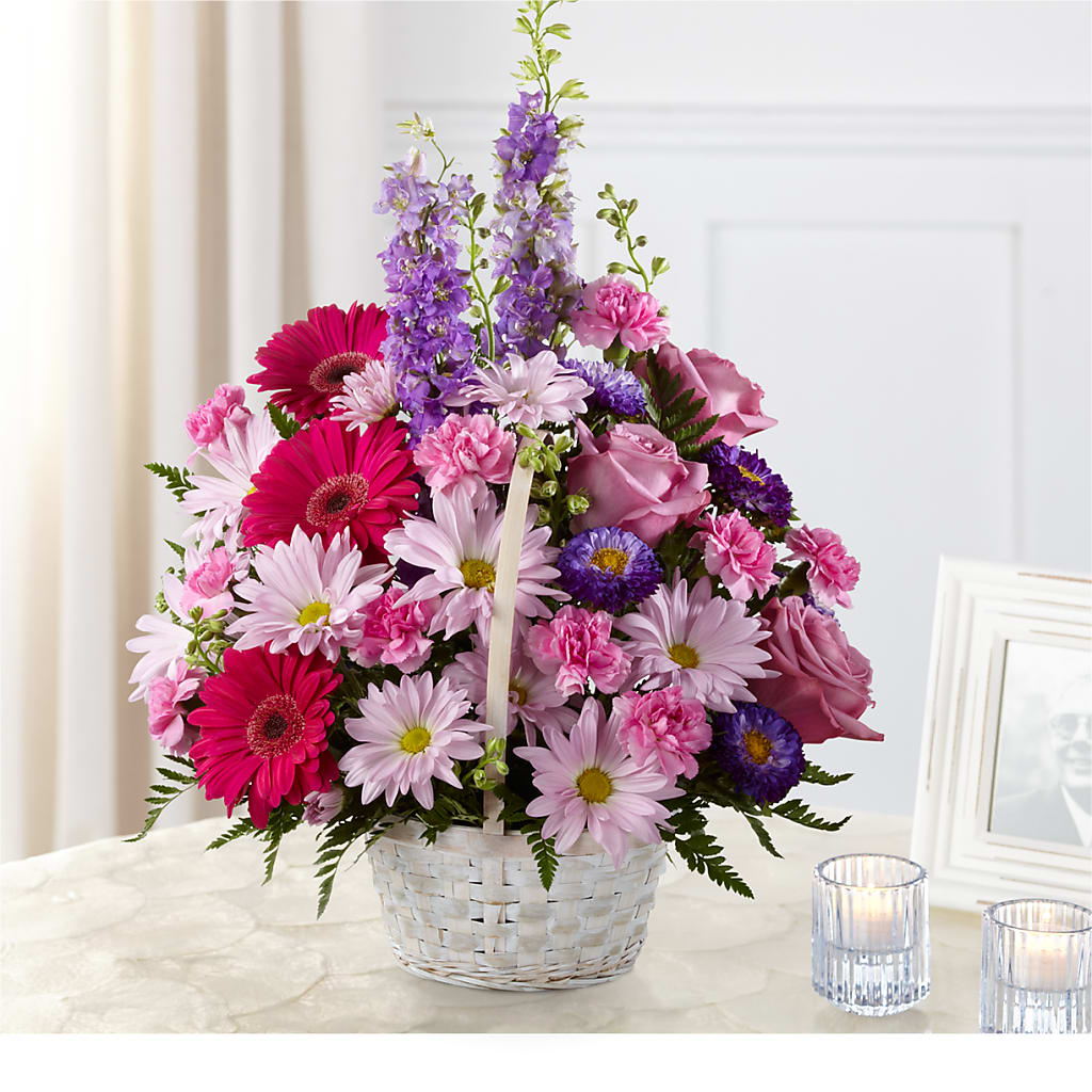 Pastel Peace Basket – Occasions Of Love, Huntersville NC