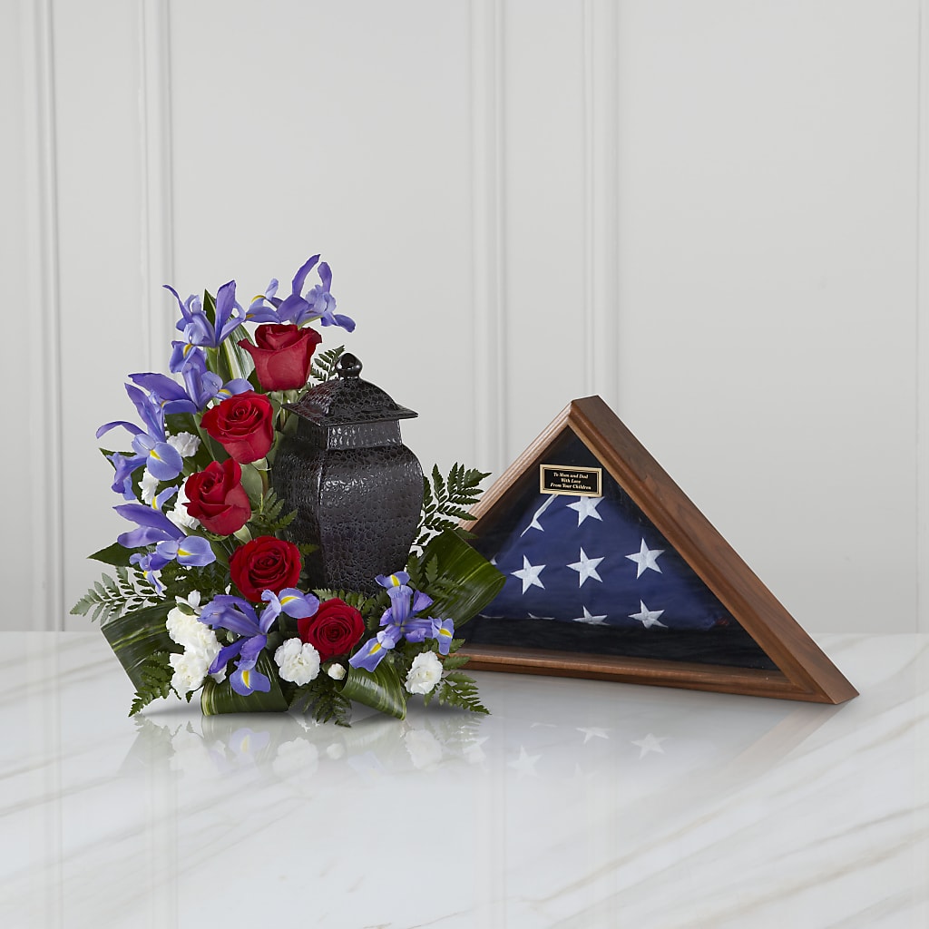 Patriotic Tribute Arrangement – Occasions Of Love, Huntersville NC
