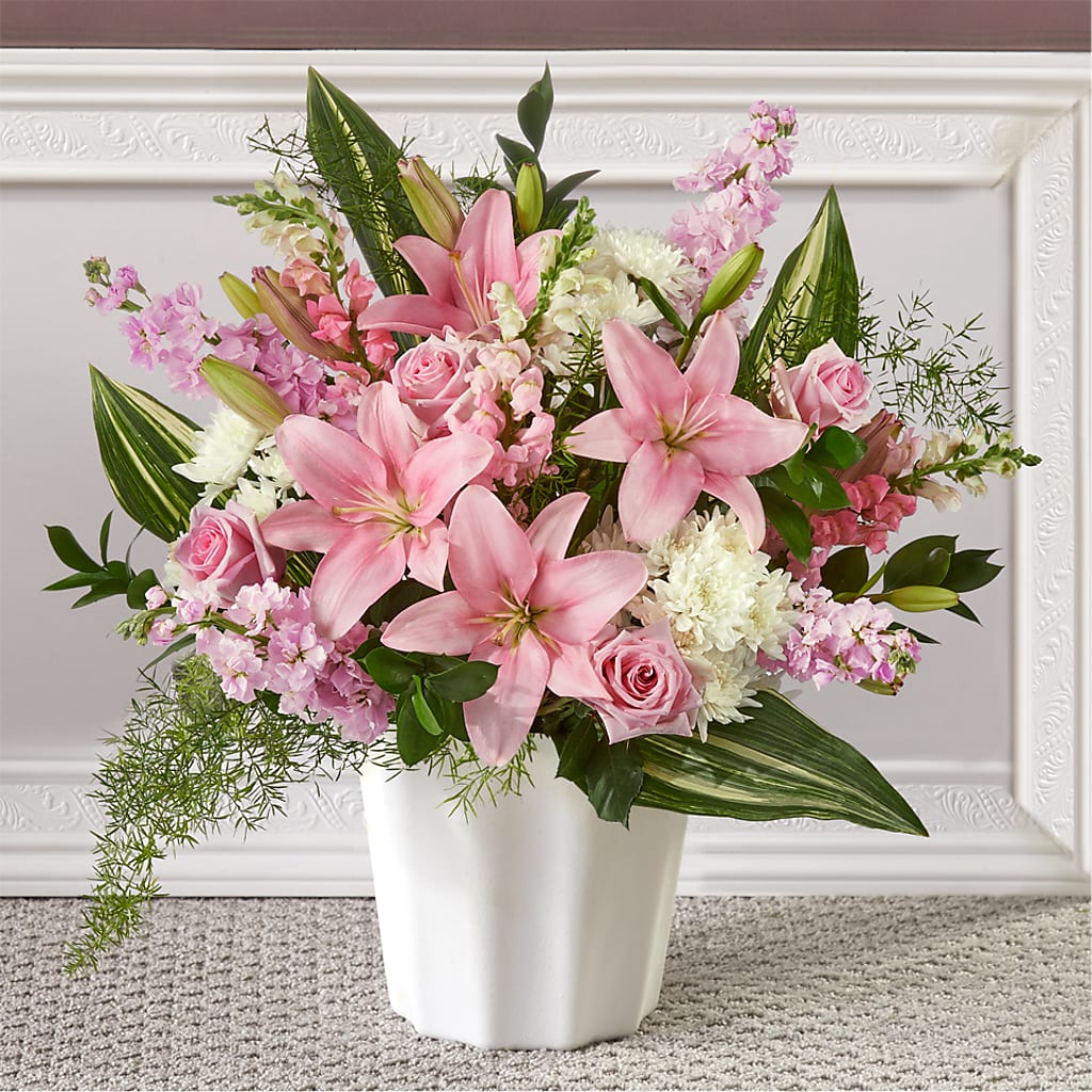 Simply Serene Floor Basket – Occasions Of Love, Huntersville NC
