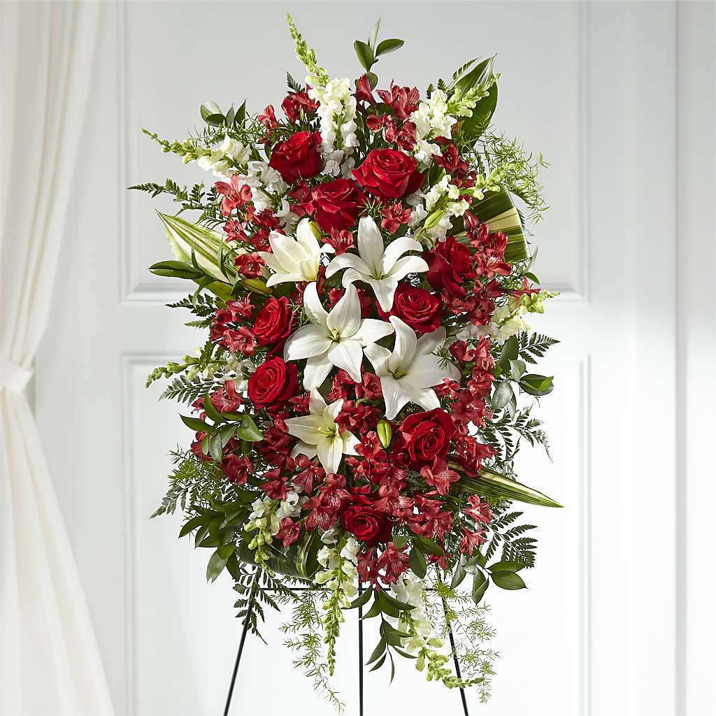 Everlasting Memory Standing Spray – Occasions Of Love, Huntersville NC