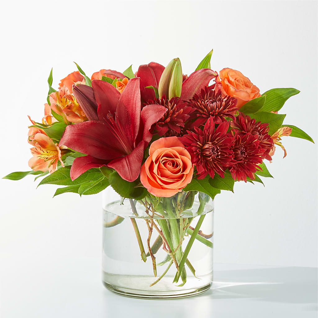 Crimson Leaves Bouquet – Occasions Of Love, Huntersville NC