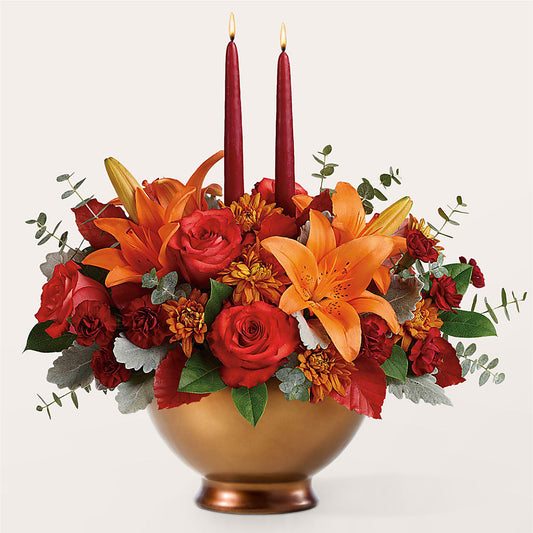 Fruits of Fall Centerpiece –  Occasions Of Love, Huntersville NC