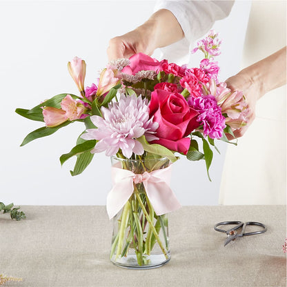 Pink Ribbon - A Florist Original –  Occasions Of Love, Huntersville NC