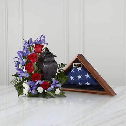 Patriotic Tribute Arrangement –  Occasions Of Love, Huntersville NC
