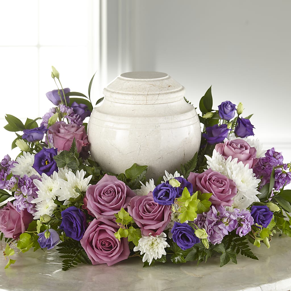 Blooming Sympathy Cremation Adornment –  Occasions Of Love, Huntersville NC