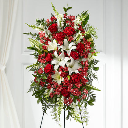 Everlasting Memory Standing Spray –  Occasions Of Love, Huntersville NC