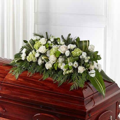 Hopeful Gesture Casket Spray –  Occasions Of Love, Huntersville NC