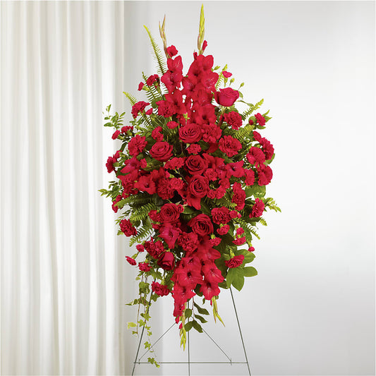 From the Heart Standing Spray –  Occasions Of Love, Huntersville NC